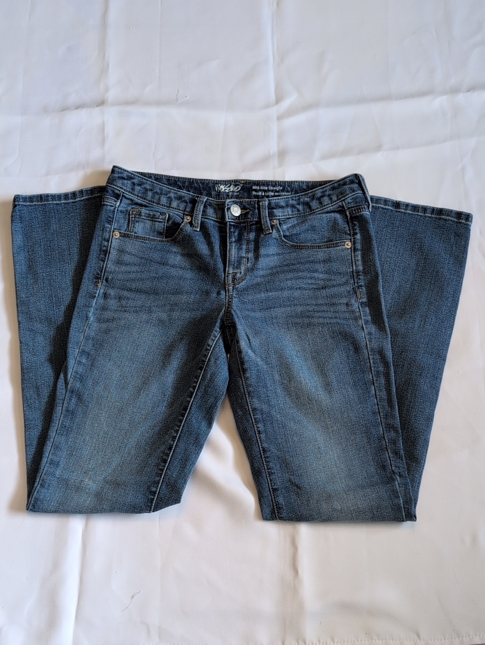 Mossimo Mid Rise Straight Jeans